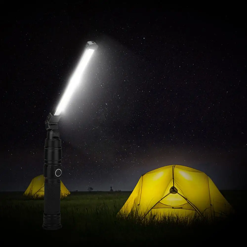 COB + светодиодный рабочий светильник фонарик нарусветильник перезаряжаемый