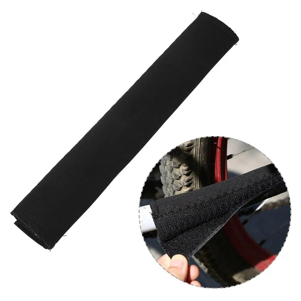 

Bike Bicycle Frame Chain Stay Posted Protector Neoprene Cycling Care Chain Guards Black Polyester Guard Protection Accessories