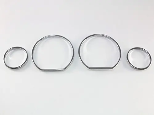 Хромированный спидометр калибр кольцо приборной панели подходит для моделей BMW