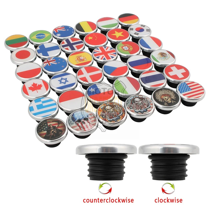 Крышка для бензобака мотоцикла с флагом Германии и Японии Harley Touring Road King Softial Dyna FXD