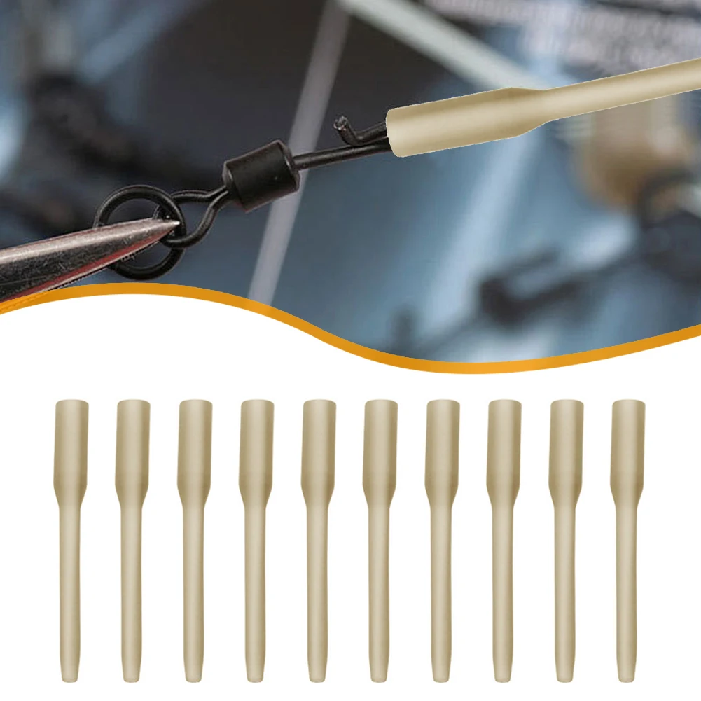 

Carp Fishing Tackle Kit Fishing Hook Sleeve Accessories Tail Rubber Tip Tubes for Outdoor Fishing Portable Accessories