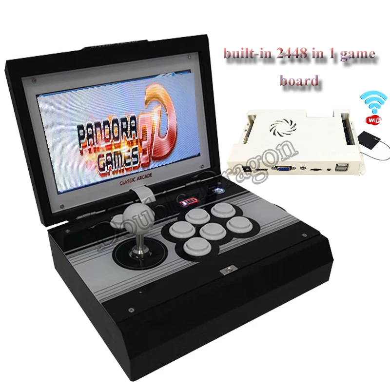10-дюймовый Box 6S аркадный джойстик машина видео игровая консоль бартоп мультиигры