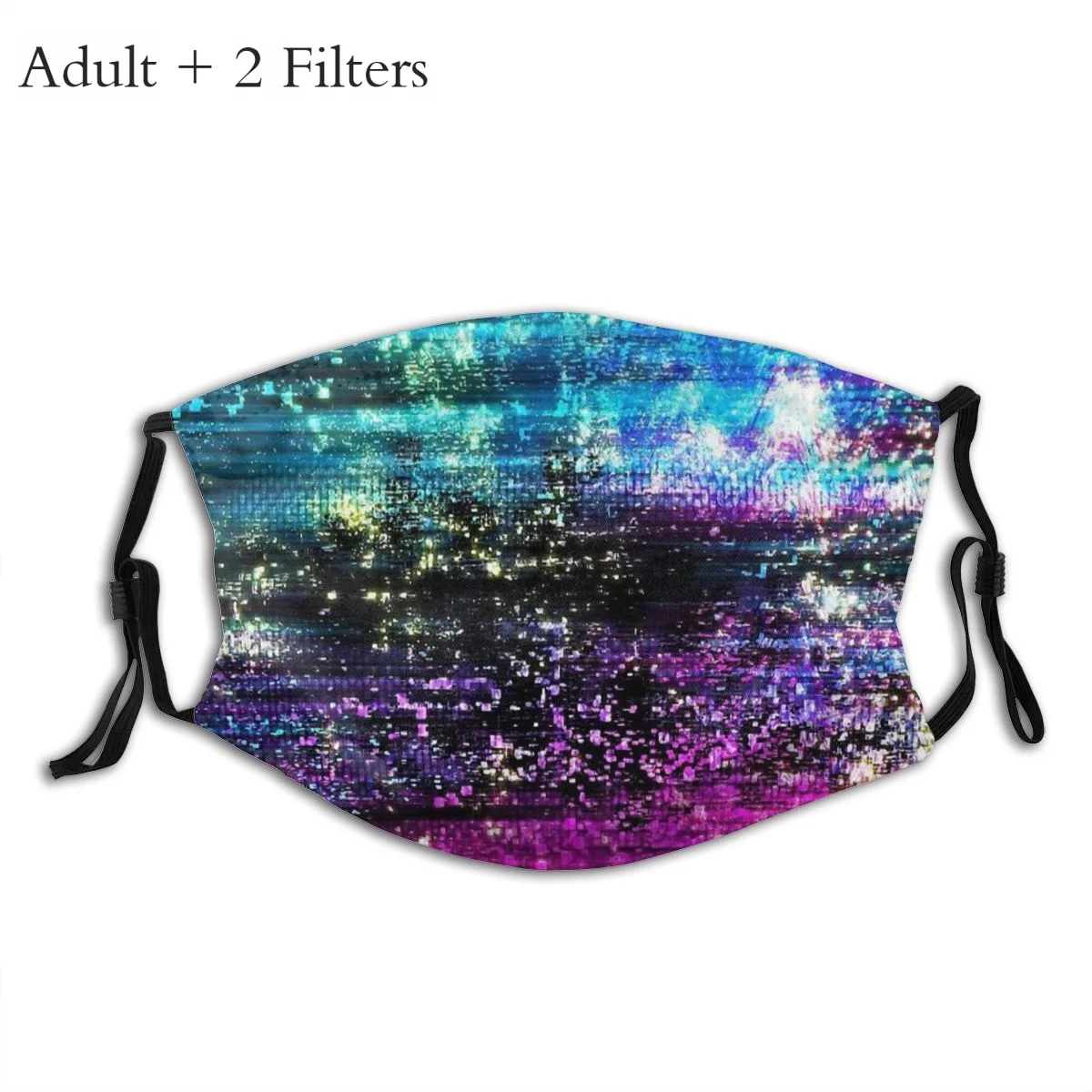 

Потерянные повседневные паззлы, Тканевые Маски для игр Vaporwave VHS Galaxy, маска для лица, защитная маска для лица с фильтрами