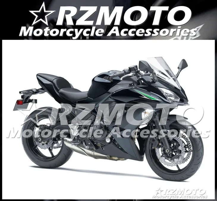 

New Style ABS Motorcycle Complete Fairings kit Fit for kawasaki Ninja 650 ER6F 2017 2018 17 18 Bodywork set black