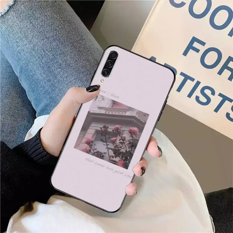 

Aesthetics songs lyrics Phone Case For Samsung galaxy A S note 10 7 8 9 20 30 31 40 50 51 70 71 21 s ultra plus