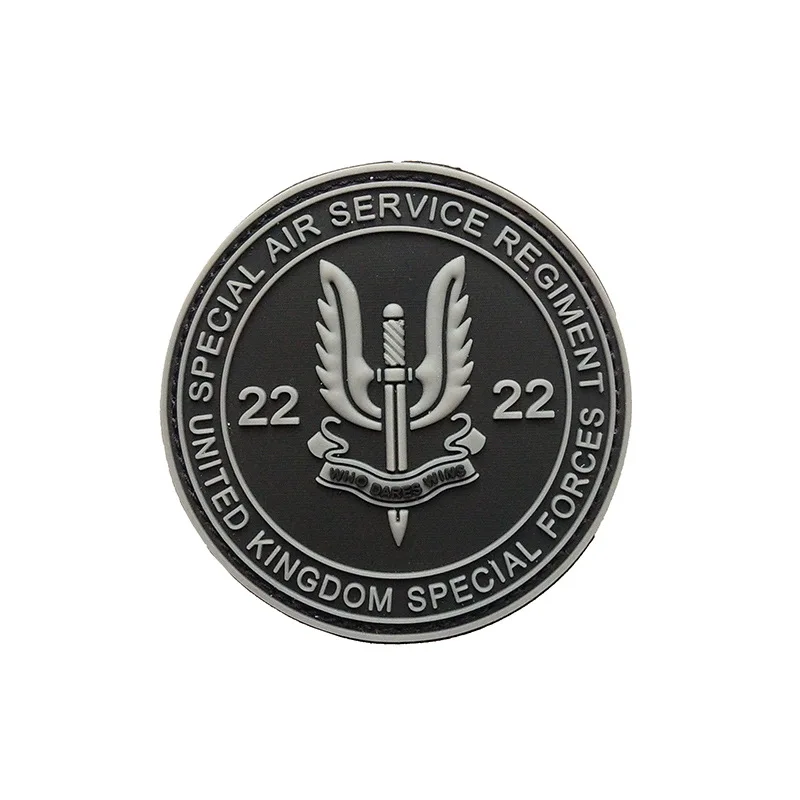 

Spot supply British SAS 22 chapters SAS Velcro armband backpack rubber to figure custom