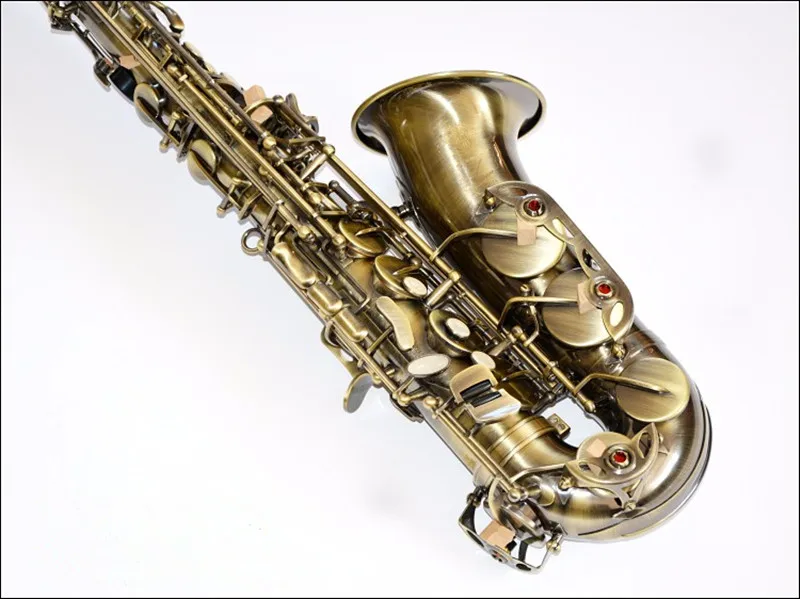 Альт-саксофон drop Eb альт саксофон инструменты античная медь полные аксессуары