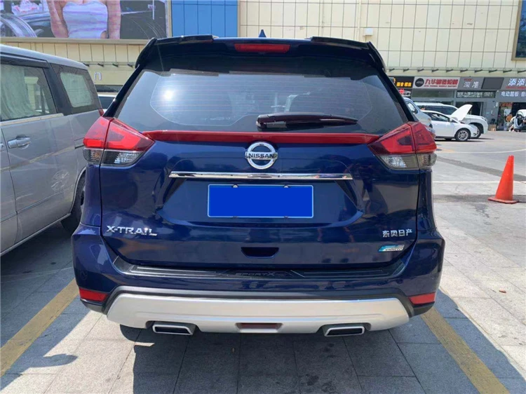 Спойлер на крышу для nissan x-trail 2017-2019 из АБС-пластика цветной спойлер заднего крыла