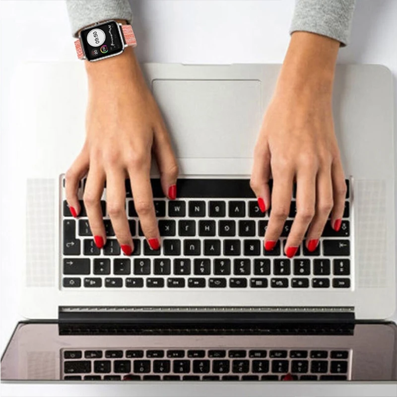 

Ремешок нейлоновый для наручных часов, универсальный браслет для мужчин и женщин, 22 мм, M5TE