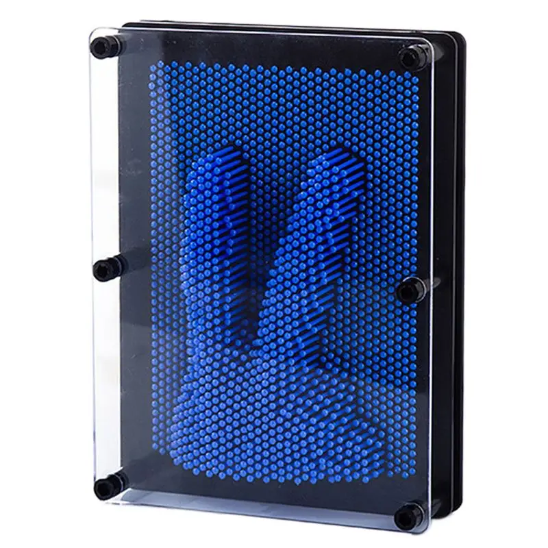 L-Blue Креативный 3D клон ручная модель игрушки DIY ремесла трехмерная игла резьба картина Дети Мальчики Девочки Подарки на день рождения - Цвет: L-Blue