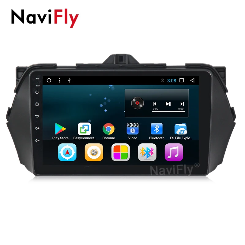 GPS навигационный плеер для SUZUKI ALIVIO / CIAZ Android 9 дюймов 1din автомобильное аудио радио с