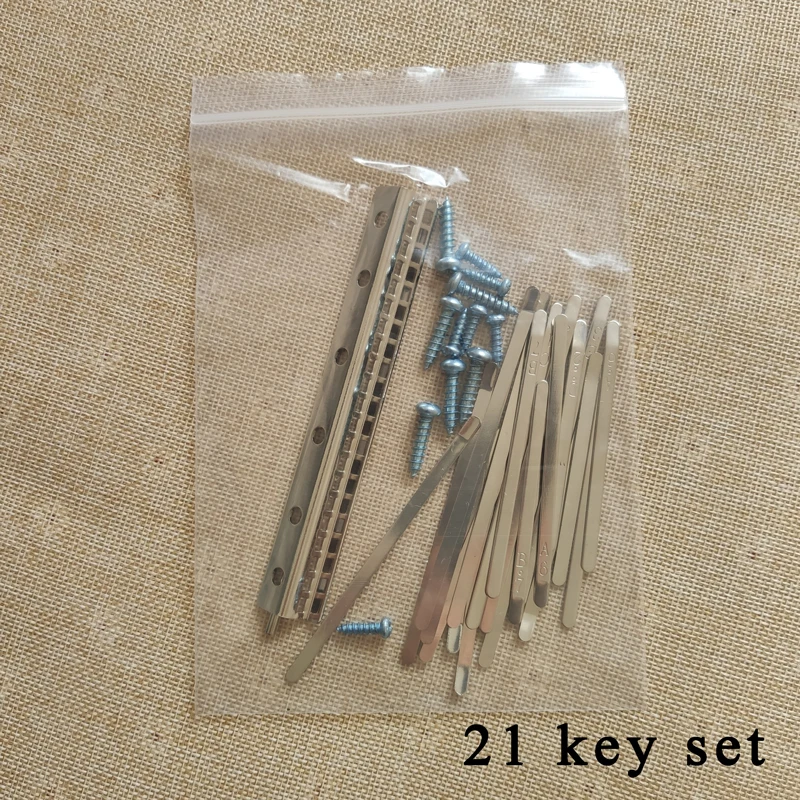 Набор ножек для пианино Kalimba 21 ножка Shrapnel Piece Kit Diy запасные части Аксессуары