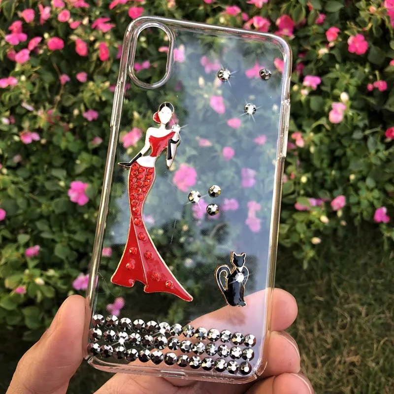 

Diamond Case For RedMi Note 8 Pro Crystal Cover Bumper High Quality PC Shockproof Back Cover For RedMi Note 8 Pro Phone Cases