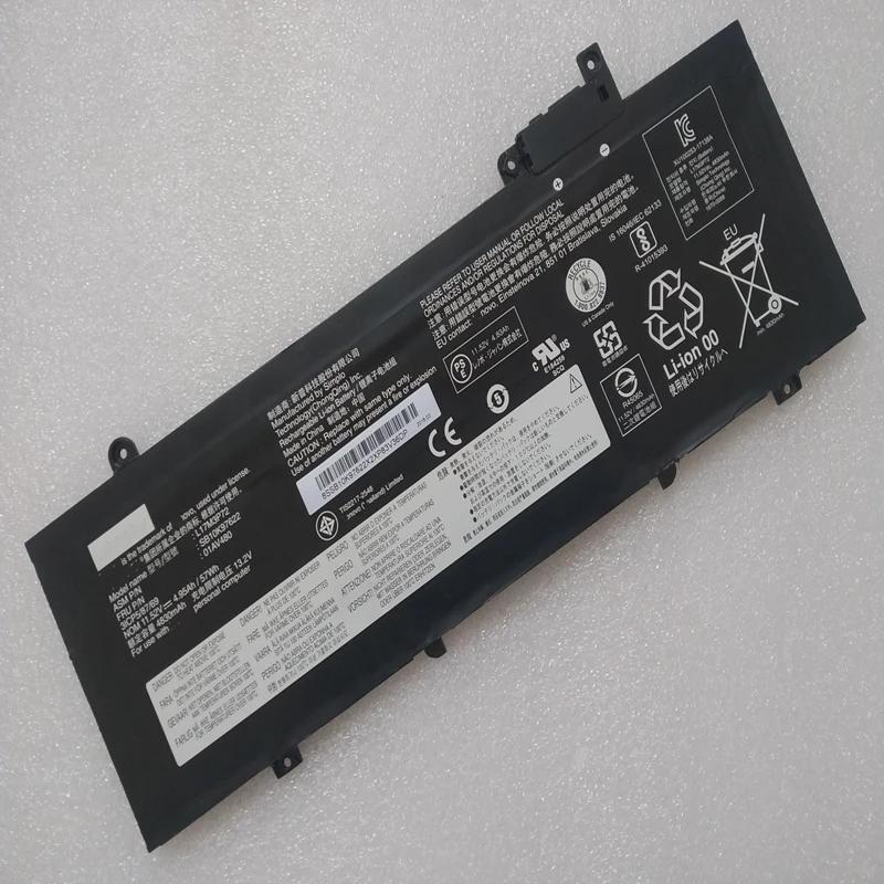 Аккумулятор для ноутбука Lenovo ThinkPad T480S 01AV480 01AV479 01AV478 SB10K97620 97621 SB10K97622 L17M3P71 L17L3P71 L17M3P72 |