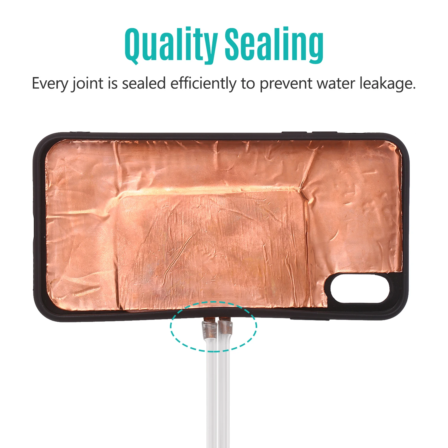 Кулер для телефона мобильный телефон радиатор с водяным охлаждением охлаждающее