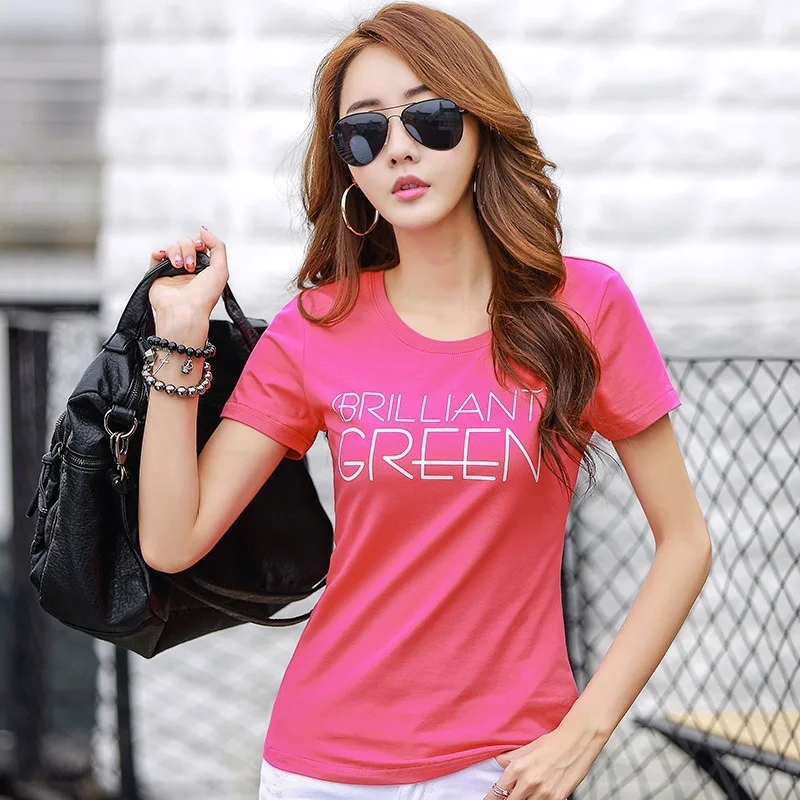 2019 летняя новая футболка Женская Повседневная Удобная | одежда