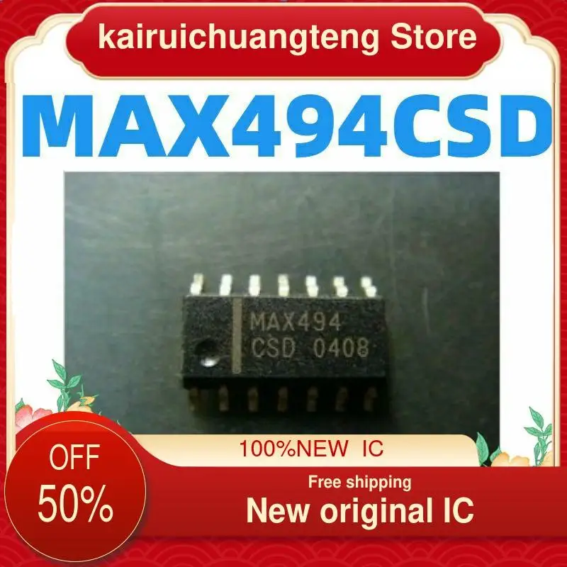 

10-200PCS MAX494 MAX494CSD MAX494ESD nuevo original