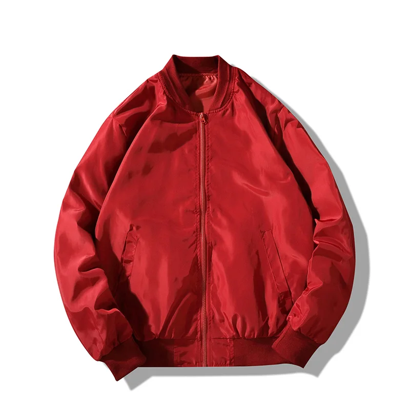 Сезон весна осень Новинка Куртки бомберы для мужчин женщин влюбленных пар С