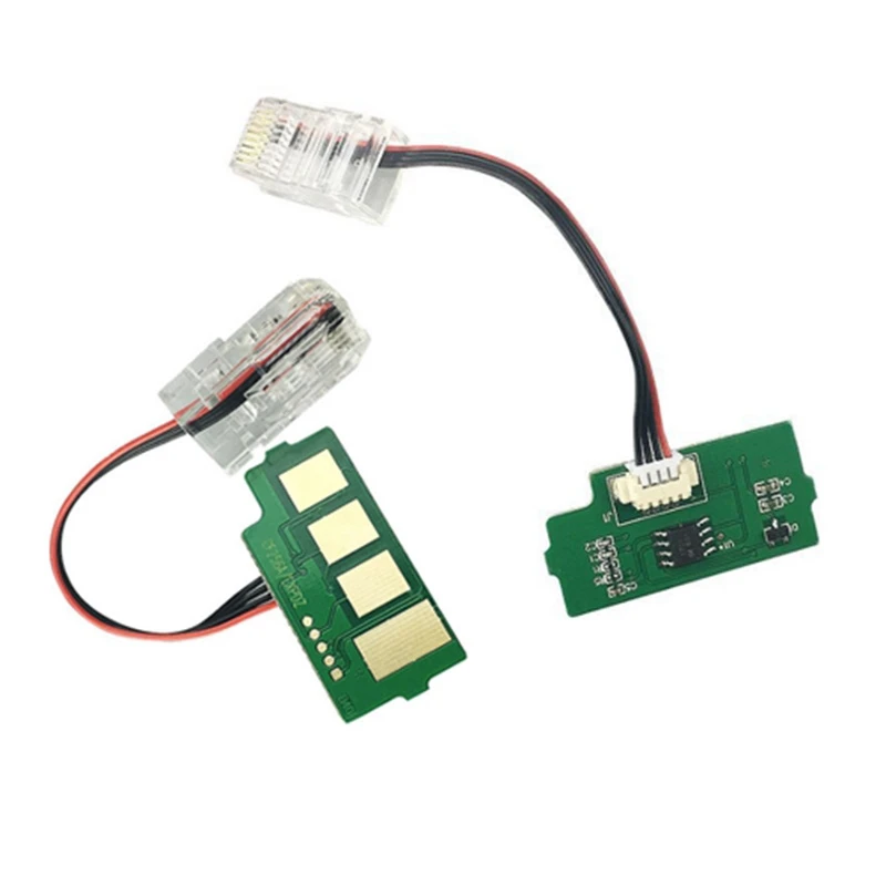 

2 шт. чипованный картридж-тонер совместимый для струйного принтера HP Laserjet HPM436 M436NDA M433A M435N сброса тонера порошок, чип