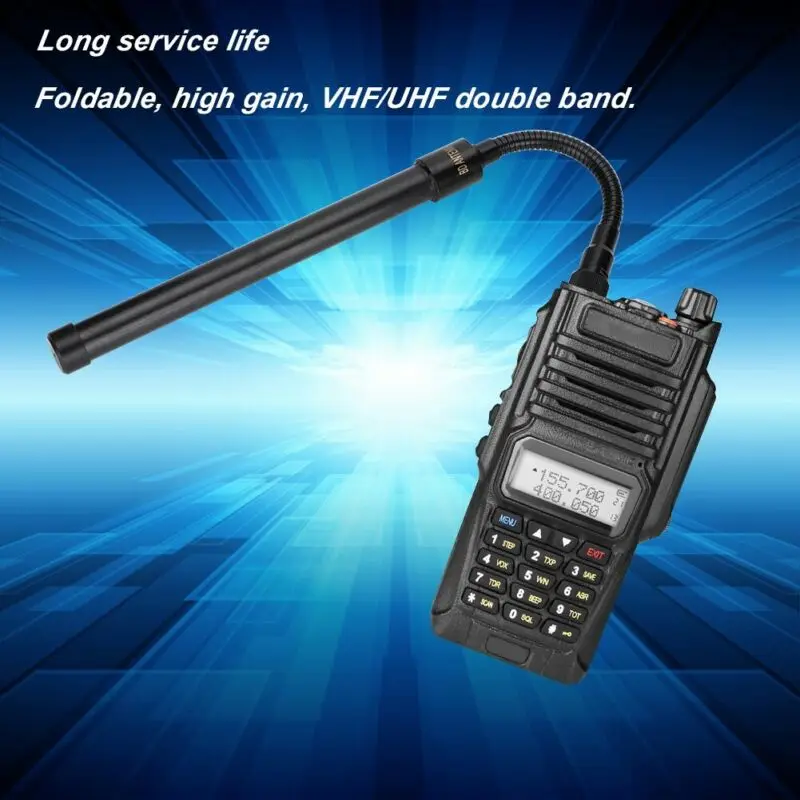 Сменная рация радио антенна двойная частота складная для Baofeng 1 шт. | Мобильные