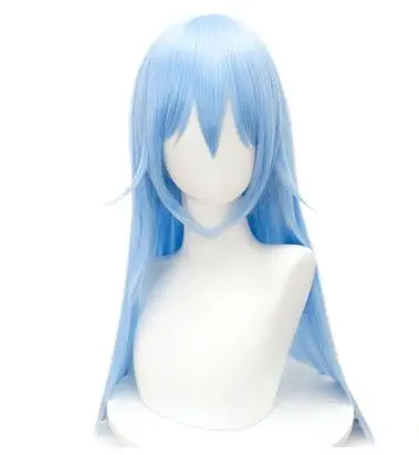 wig Аниме «That Time I Got Reincarnated as a Slime»; маскарадные костюмы; костюм для косплея римуру темпеста; костюм для Хэллоуина - Цвет: wig