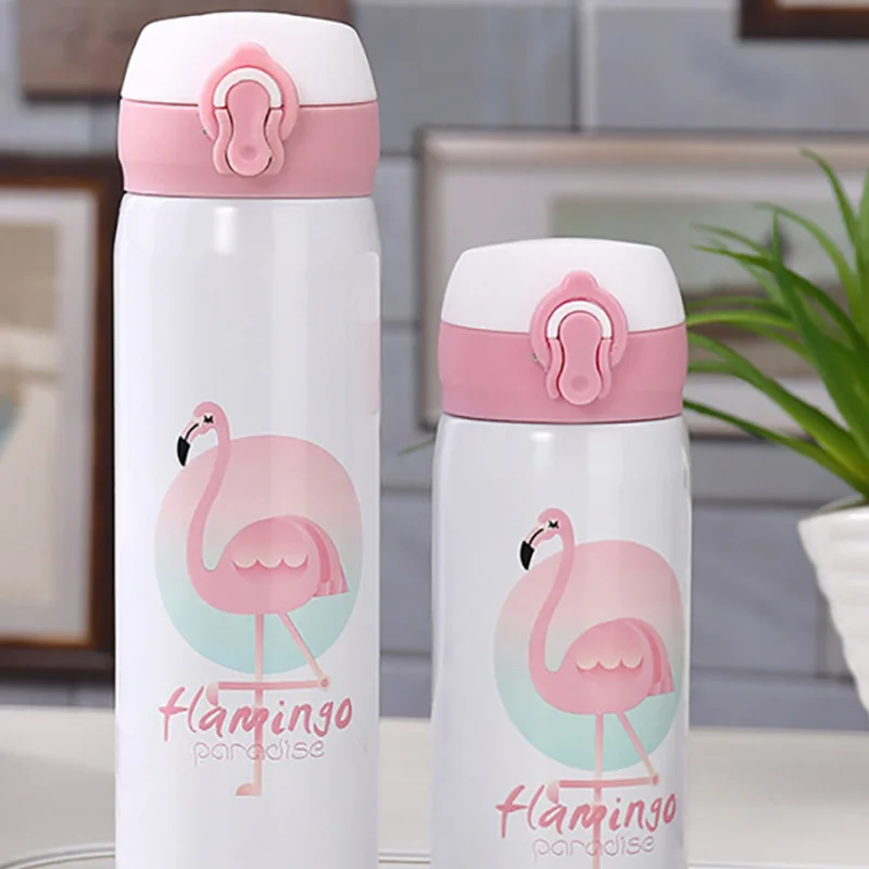 Дамская вакуумная фляжка из нержавеющей стали новая Изолированная кружка с