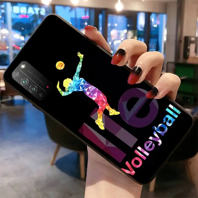 hot volleyball sprot phone case cover for huawei honor 30 20 10 9 8 8x 8c v30 lite view pro free global shipping