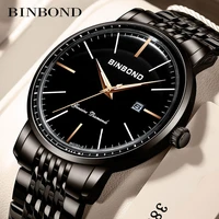large dial mens watch waterproof luminous ultra thin watches for man steel band quartz clock mens wristwatch groomsmen gifts