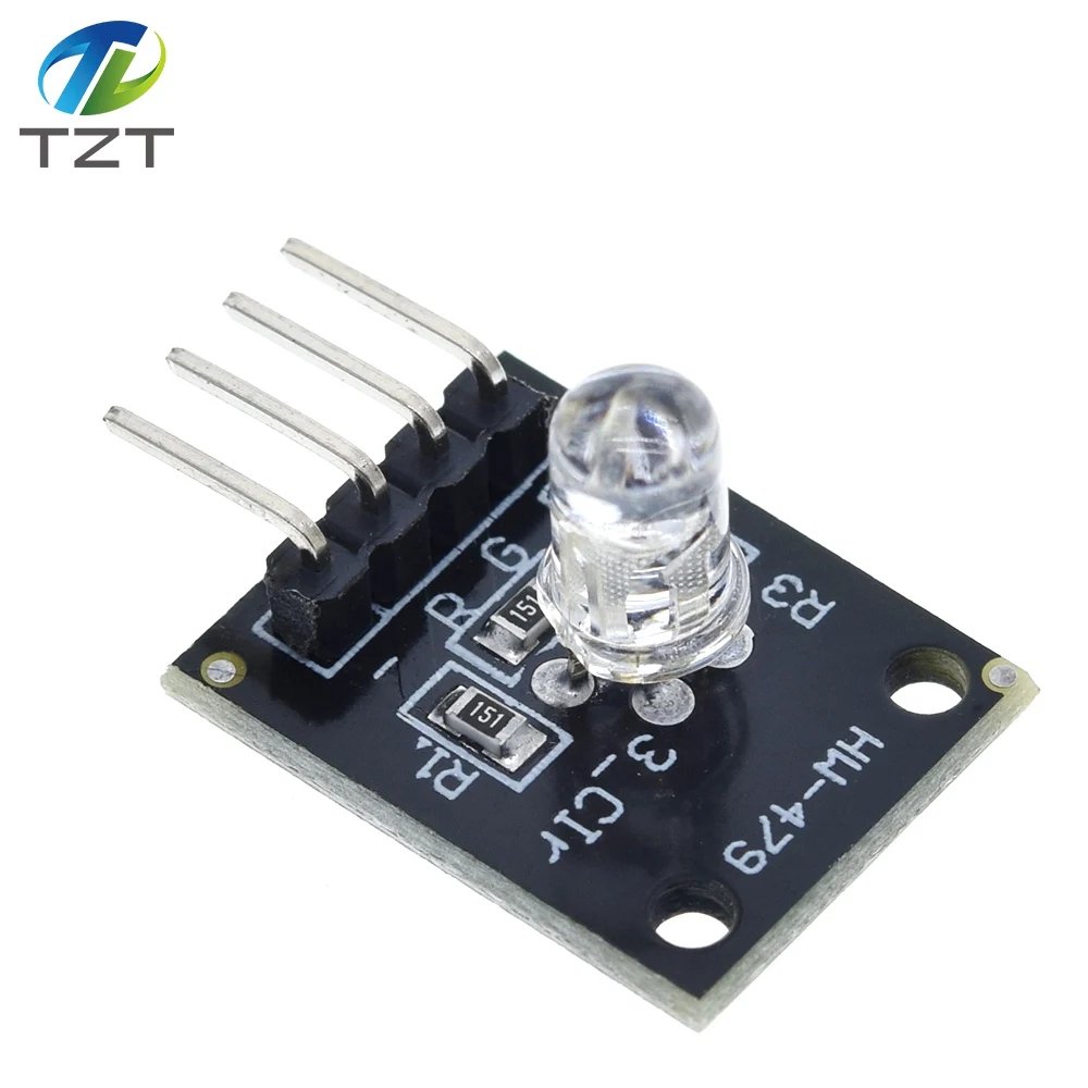 Завеса умная электроника FZ0455 4pin кейс KY 016 три Цвет s 3 цвета RGB LED Сенсор модуль для