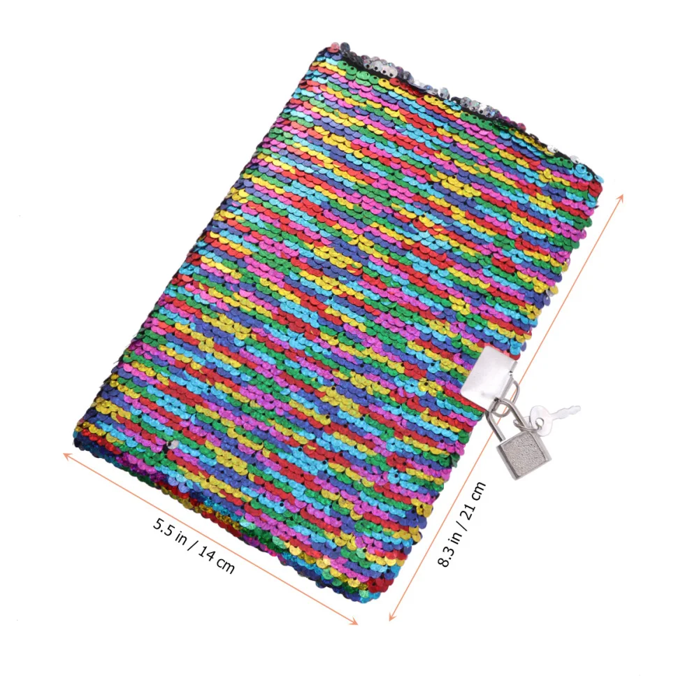 Блестка из ПЭТ блокнот для записей с блокировкой блокноты контрольный список