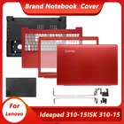Новый чехол для ноутбука Lenovo ideapad 310-15 310-15ISK 310-15ABR 310-15IKB, задняя крышка ЖК-дисплеяПередняя панельУпор для рукНижняя крышка, красный
