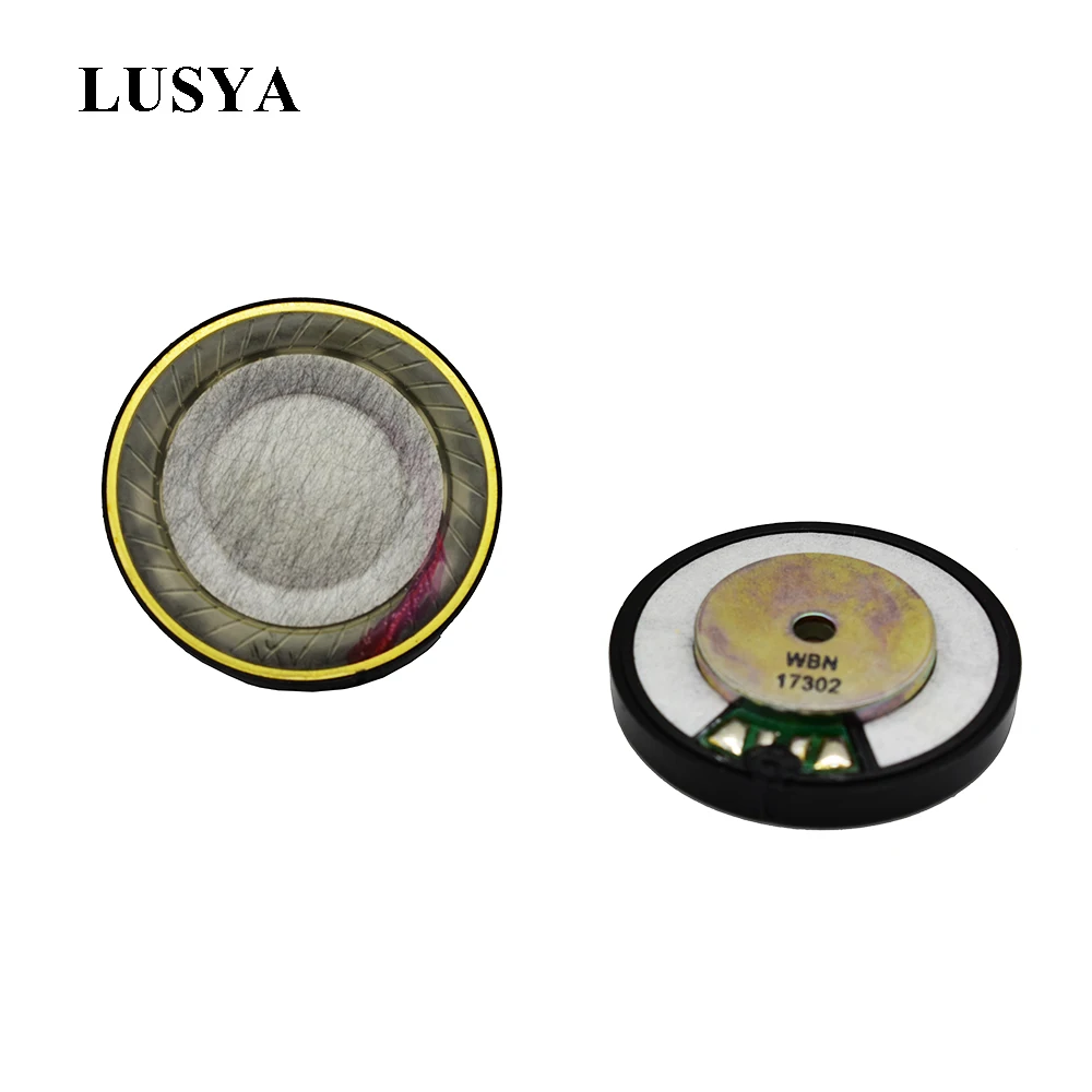 Двухчастотный динамик LUSYA Biofilm мультимедийный для наушников 32 Ом 2 шт.|Портативные