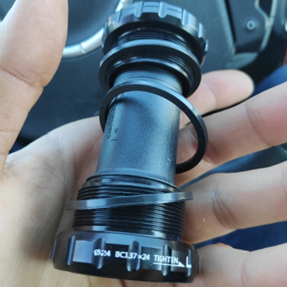 Mtb полый Нижний Кронштейн с резьбой Bb Велоспорт алюминиевый сплав