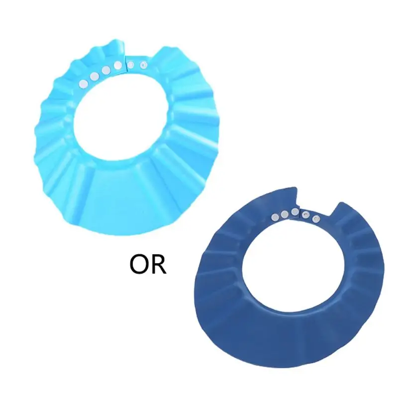 Детская Водонепроницаемая шапка для купания защиты от шампуня и душа мягкая