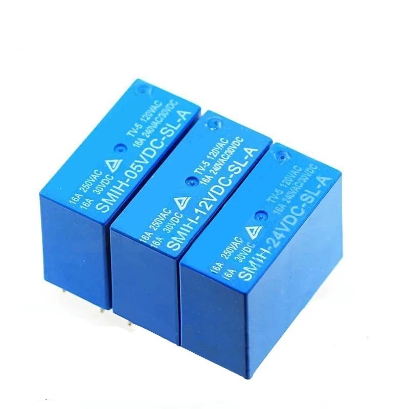 2 шт. 5 В 12 24 SMIH-05VDC-SL-C SMIH-12VDC-SL-C SMIH-24VDC-SL-C Реле 250 16 А 8 контактов SMIH-05V постоянного