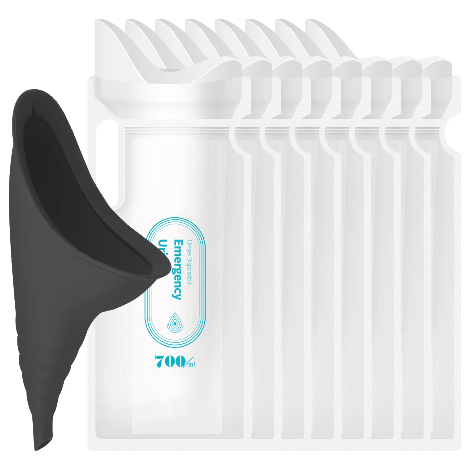 Disposable Urine Bags with Funnel, Female Urinal Device for Camping Emergency and Traffic Jam, 8PCS Pee Bags Travel Hiking
Disposable Urine Bags with Funnel, Female Urinal Device for Camping Emergency and Traffic Jam, 8PCS Pee Bags Travel Hiking
