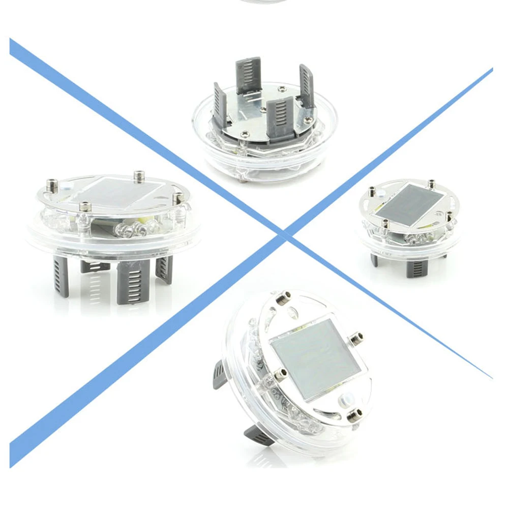 Светодиодный светильник RGB на солнечной энергии для автомобиля 4 режима цветная