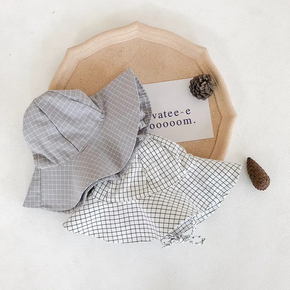 Летняя Милая хлопковая рубашка + комбинезон шапочка комплект одежды в полоску из