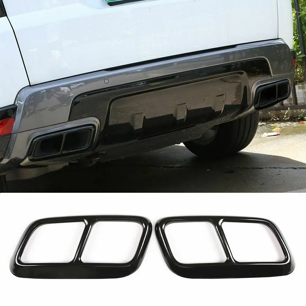 

Exhaust Exhaust Muffler Cover Mufflers Cover Trim Left+Right Replacement