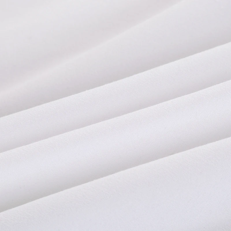 

Solid Color Fitted Sheet with Elastic Rubber Band Soft Bed Sheet Cover Four Corners All-Inclusive Mattress Cover