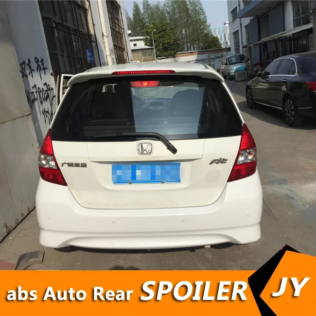 Jazz спойлер для HONDA FIT 2004 2007 светильник высокое качество АБС пластик|Спойлеры и