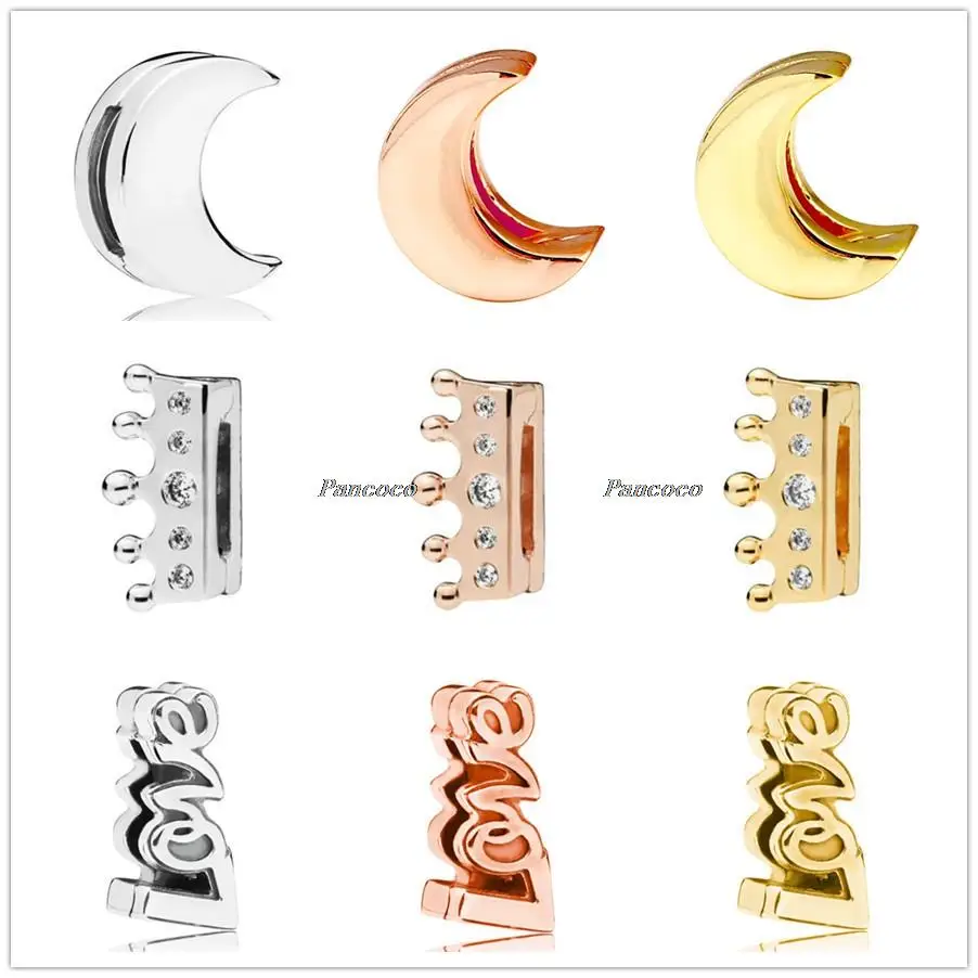 

Аутентичные 925 стерлингового серебра Baeds розовое Reflexions любовное письмо клип фиксаторы уход за кожей лица маска с подвесками, соответственны...