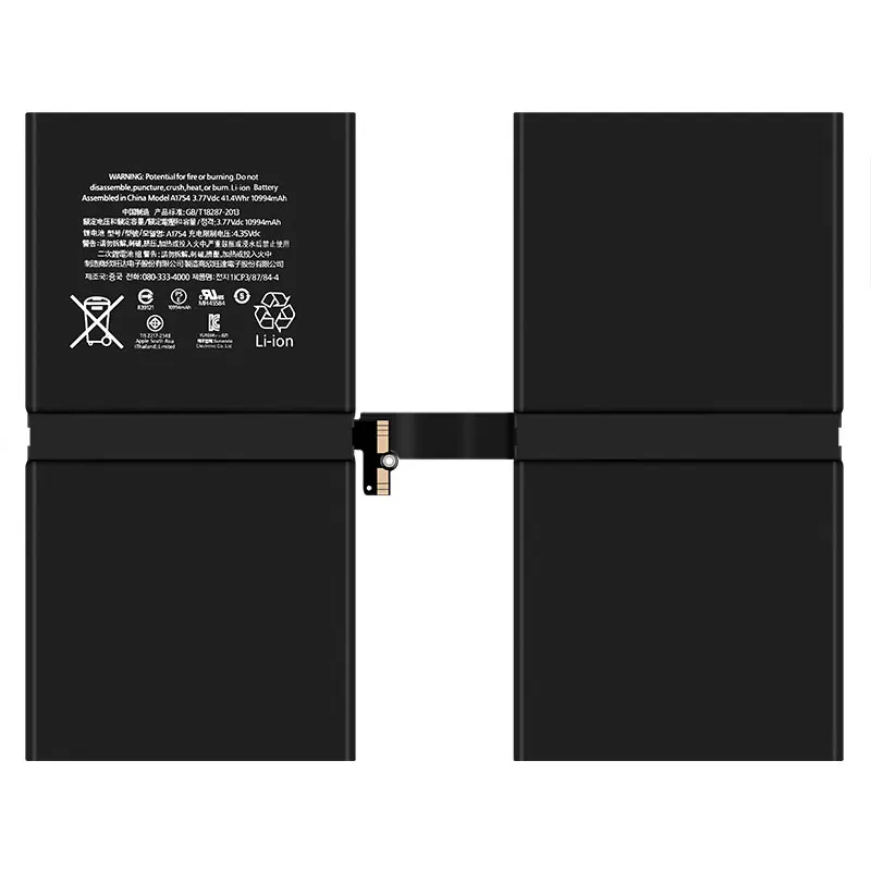 Для iPad Pro 12 9 2nd A1670 A1671 A1754 Батарея 10994 мА/ч мобильный телефон запасная батарея