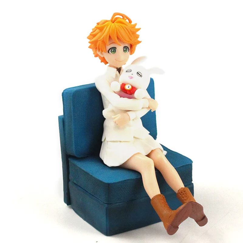 14cm Anime Figure The Promised Neverland Emma Norman Ray Leisure Time Version PVC Action Toys | Игрушки и хобби
