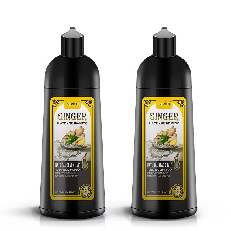 

Sevich Coconut Ginger Yixihei Hair Dye Covering Gray Hair Hair Dye a Black Plant