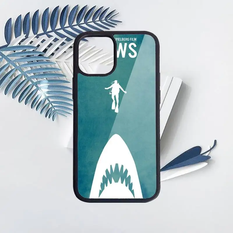

Jaws Phone Case for iPhone 11 12 pro XS MAX 8 7 6 6S Plus X 5S SE 2020 XR Hard PC