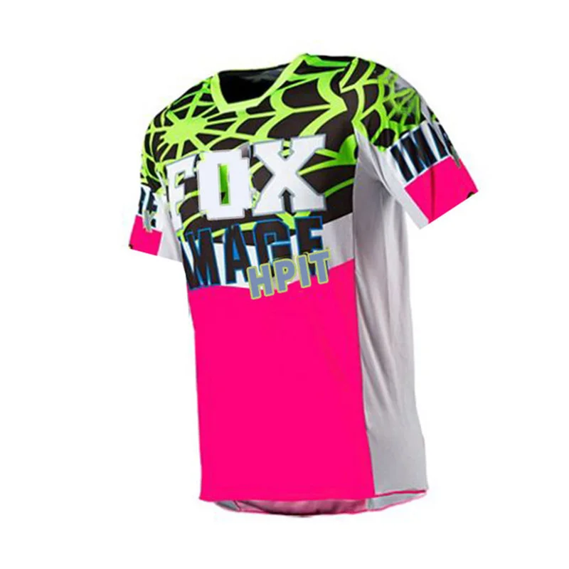 

Men's Downhill Jersey Hpit Fox Mountain Bike Mtb Shirts Offroad Dh Motorcycle Motocross Sportwear Bicycle Racing Cycling Bike