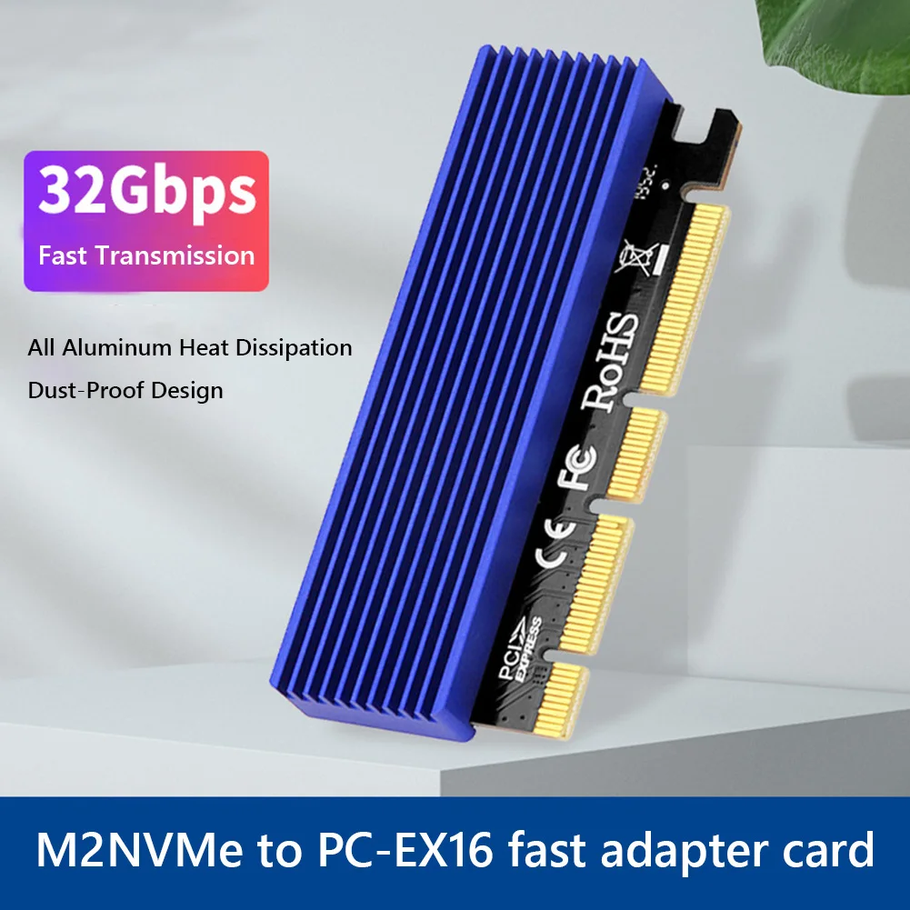 адаптер pci e на m 2 nvme высокоскорост