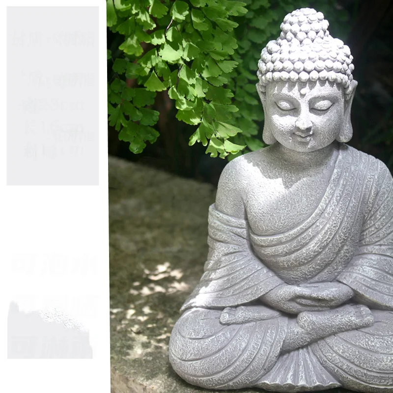 Китайская смола статуя Будды дзен скульптурные аксессуары уличные садовые