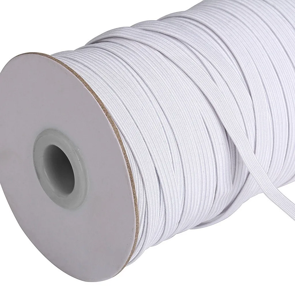 

3mm Mouth Mask Elastic Band Mask Ear Rope Rubber Band String Mask Ear Cord Round Elastic Band Diy Clothing Craft Accessories